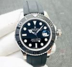 Swiss Grade VR Factory V3 Rolex Yachtmaster 42mm Watch Black Bezel Cal.3235